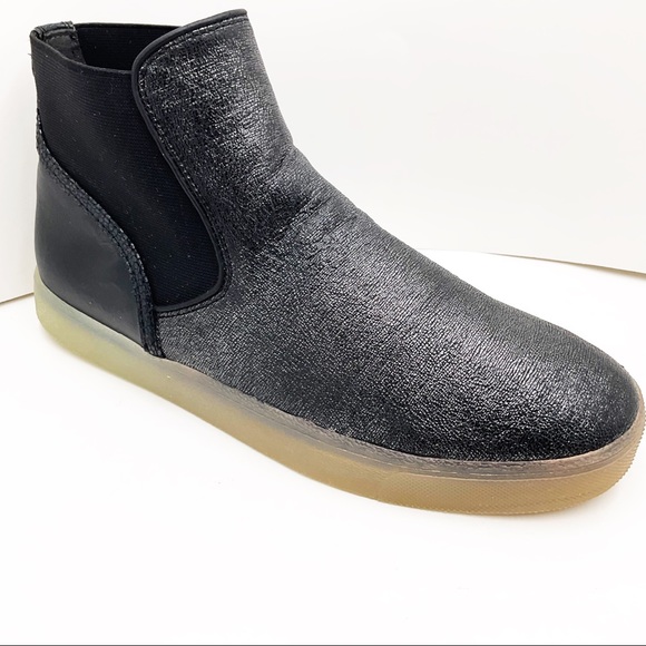 {Sam Edelman} Margot Chelsea Metallic Sneaker Boots - Picture 16 of 16